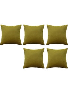 PENHALIGON'S 5-Piece Velvet Decorative Cushion Green  - Image 1