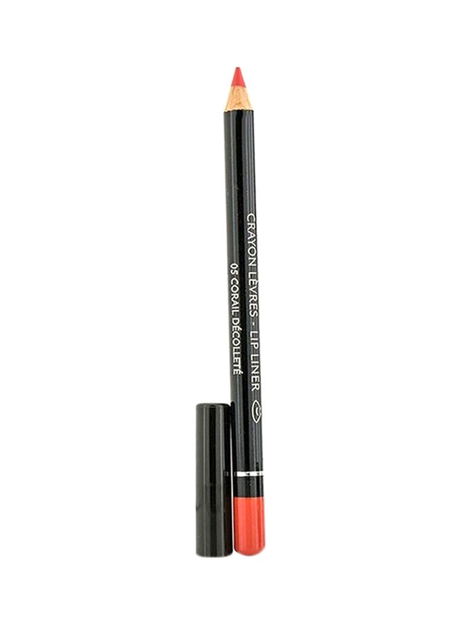 GIVENCHY - Lip Liner Crayon With Sharpener 05 Corail Decollete - Image 1