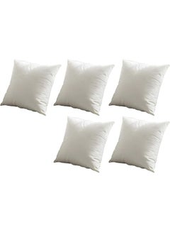 PENHALIGON'S 5-Piece Velvet Decorative Cushion White  - Image 1