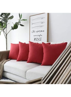 PENHALIGON'S 4-Piece Decorative Cushion Red  - Image 4