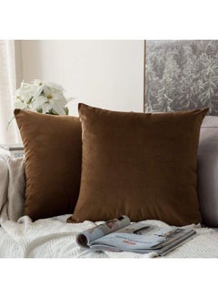 PENHALIGON'S 5-Piece Velvet Decorative Cushion Brown  - Image 2
