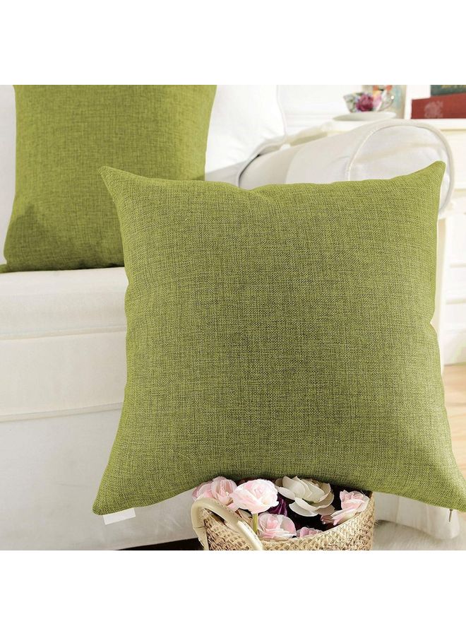 PENHALIGON'S - 4-Piece Simple Decorative Cushion Green - Image 1