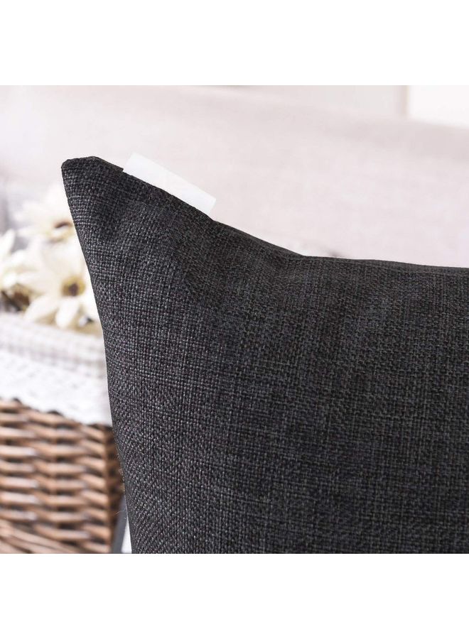 PENHALIGON'S Simple Decorative Cushion Black  - Image 4