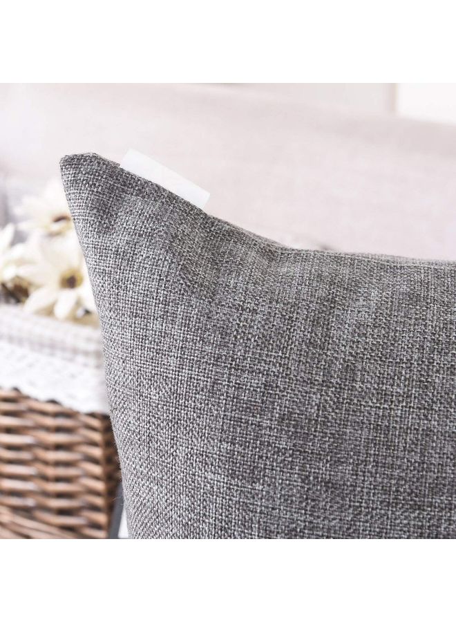 PENHALIGON'S 4-Piece Velvet Decorative Filled Cushion Grey  - Image 3
