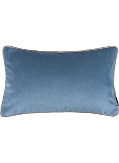 PENHALIGON'S Velvet Decorative Filled Cushion Blue  - Image 1