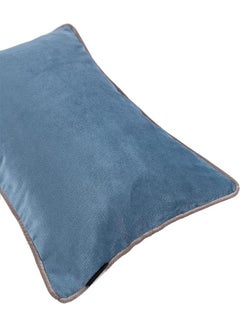PENHALIGON'S Velvet Decorative Filled Cushion Blue  - Image 2