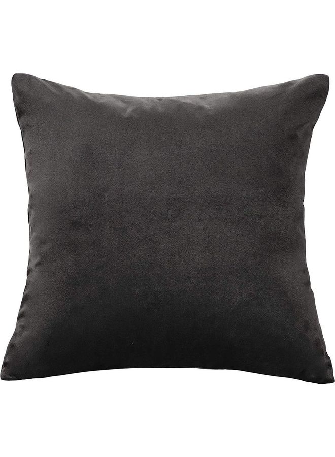 PENHALIGON'S Velvet Decorative Filled Cushion Grey - Image 1