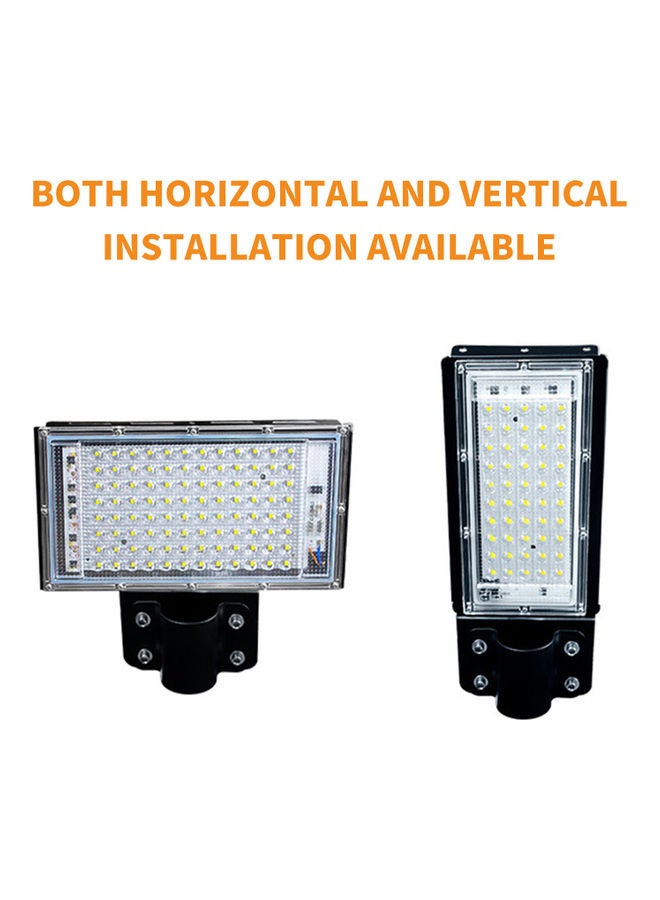 Generic 100W Street Light with Mounting Bracket Black/White  - Image 2