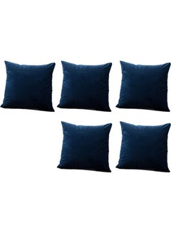 PENHALIGON'S 5-Piece Velvet Decorative Cushion Blue  - Image 1