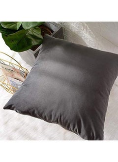 PENHALIGON'S 4-Piece Simple Velvet Decorative Cushion Grey  - Image 2