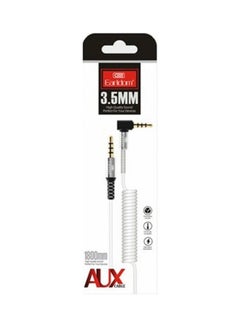 Earldom AUX Audio Cable White/Golden  - Image 2