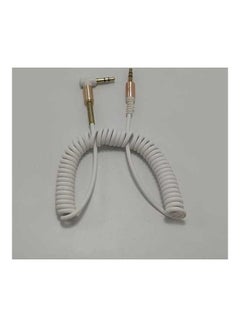 Earldom AUX Audio Cable White/Golden  - Image 1