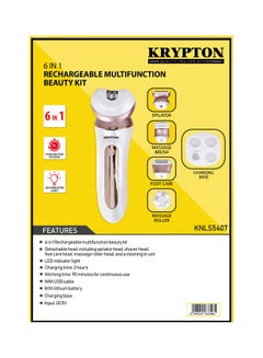 KRYPTON Lady Shaver White 0.5kg  - Image 5