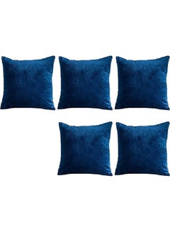 PENHALIGON'S 5-Piece Velvet Decorative Cushion Blue 