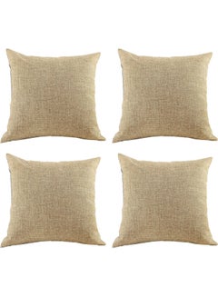 PENHALIGON'S 4-Piece Simple Decorative Cushion Beige  - Image 1