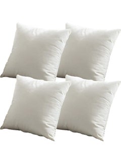 PENHALIGON'S 4-Piece Velvet Decorative Cushion White  - Image 1