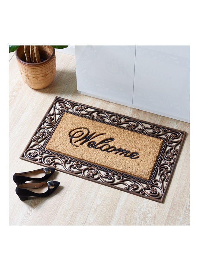 هوم سنتر سجادة صغيرة مطبوعة صديقة للبيئة نحاس 60X90سم - Image 1