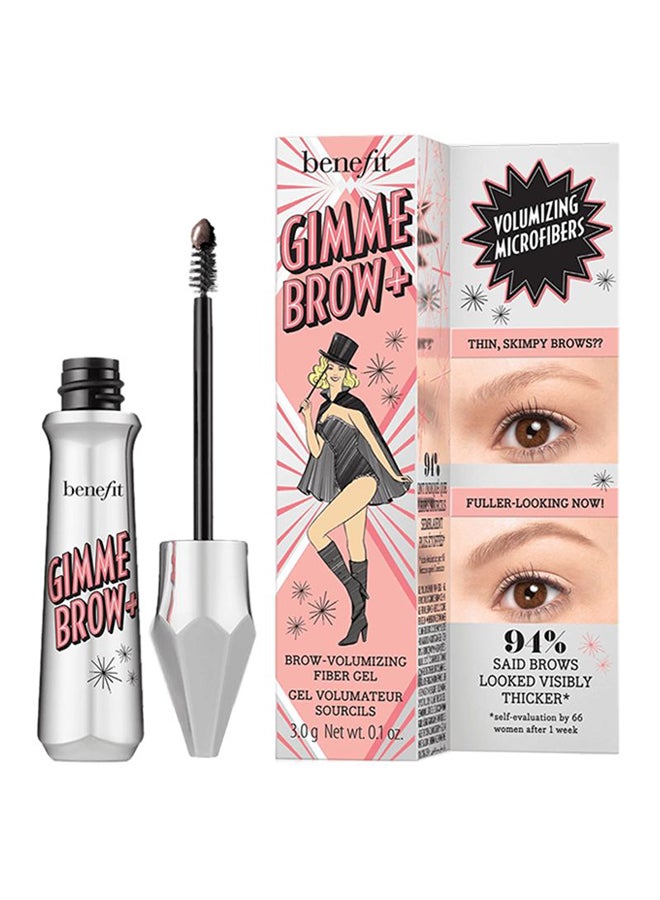 Benefit Cosmetics Gimme Brow+Volumizing Fiber Gel 03 Warm Light Brown - Image 3