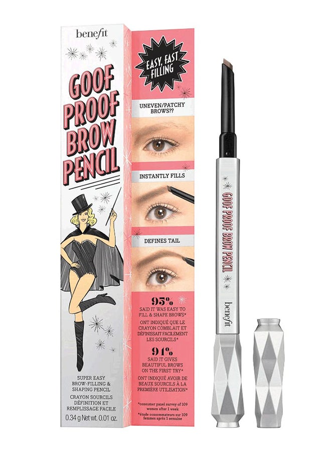 بنفت قلم حواجب مقاوم للسيلان رمادي - Image 4