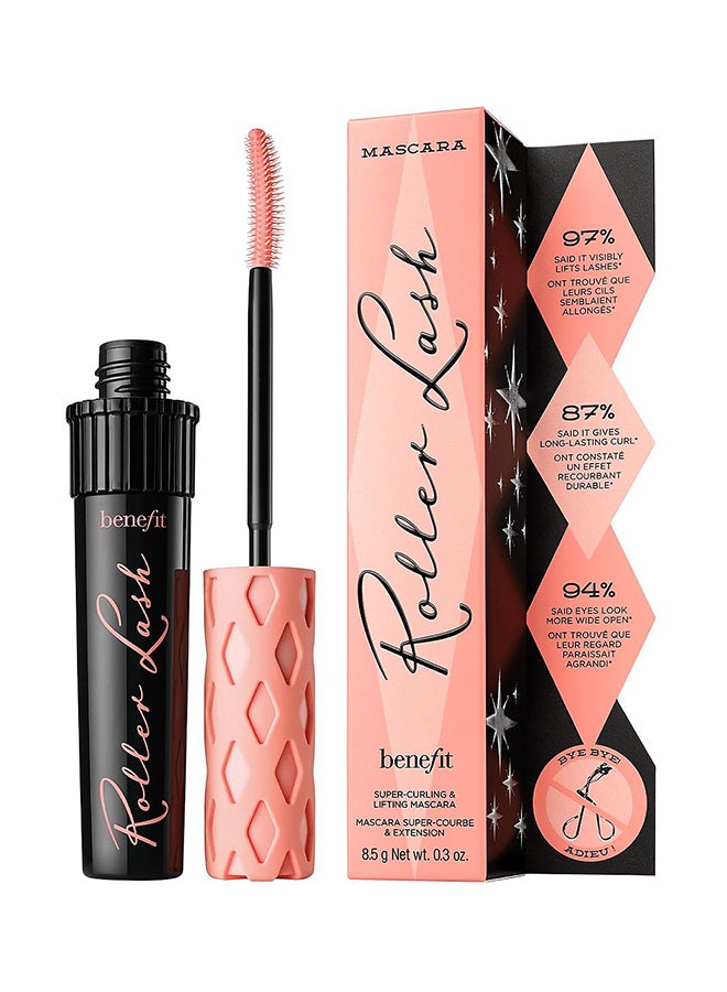 Benefit Cosmetics Roller Lash Super Curling And Lifting Mascara Black - Image 4