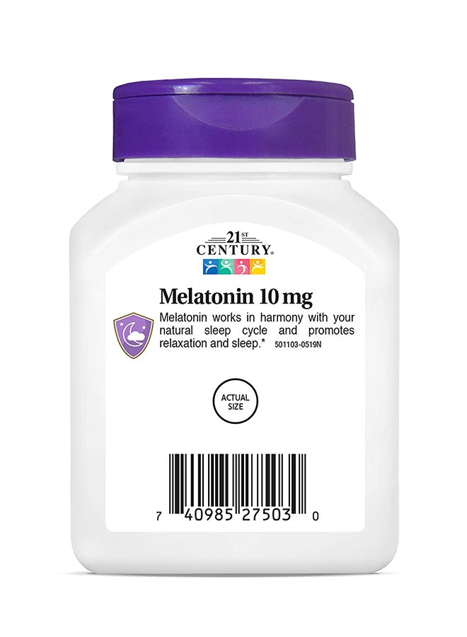 21st CENTURY Melatonin Quick Dissolve Tablets Cherry 10 Mg 120 Count  - Image 2