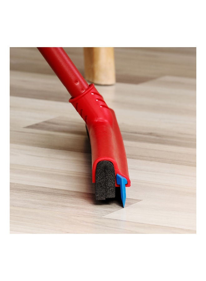 Vileda Floor Mop For Mopping And Drying With Handle Red - Image 2