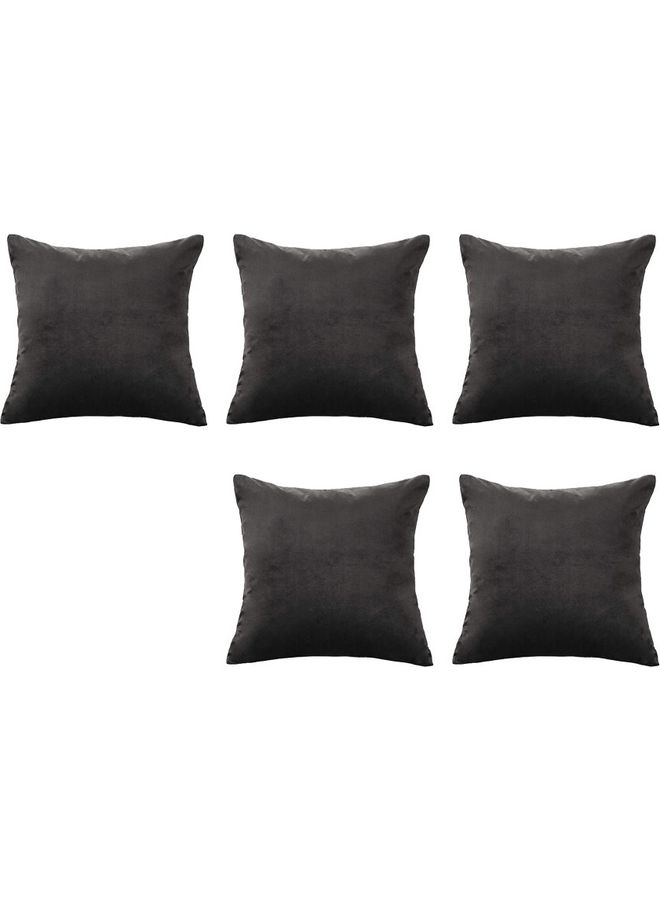 PENHALIGON'S 5-Piece Velvet Decorative Cushion Black  - Image 1