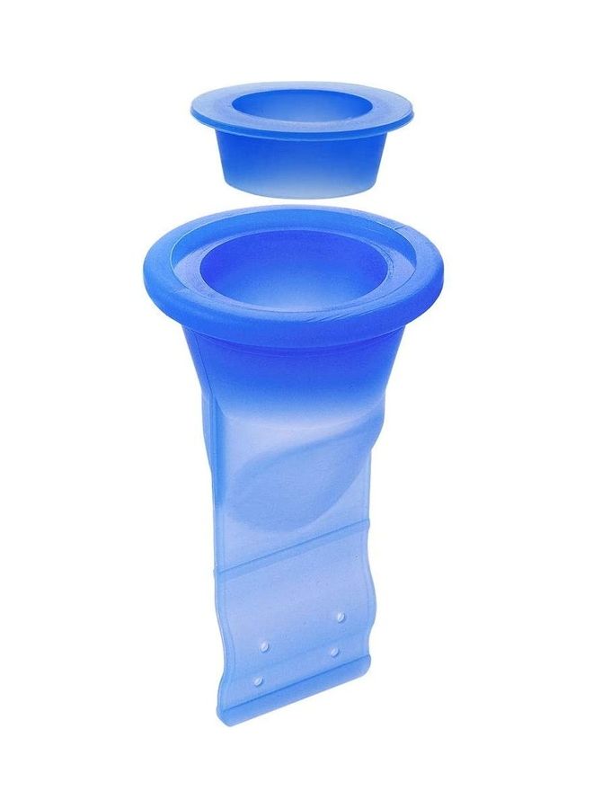 Shower Floor Backflow Preventer Sewer Deodorant Sealing Ring Bathtub Drain Blue 6 x 10cm  - Image 1