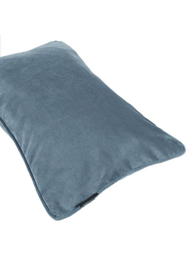 PENHALIGON'S Velvet Decorative Filled Cushion Blue  - Image 2
