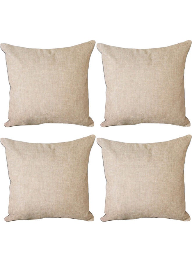 PENHALIGON'S 4-Piece Simple Decorative Cushion Beige  - Image 1