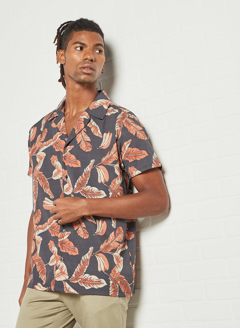STATE 8 Tropical Print Shirt Multicolour  - Image 1