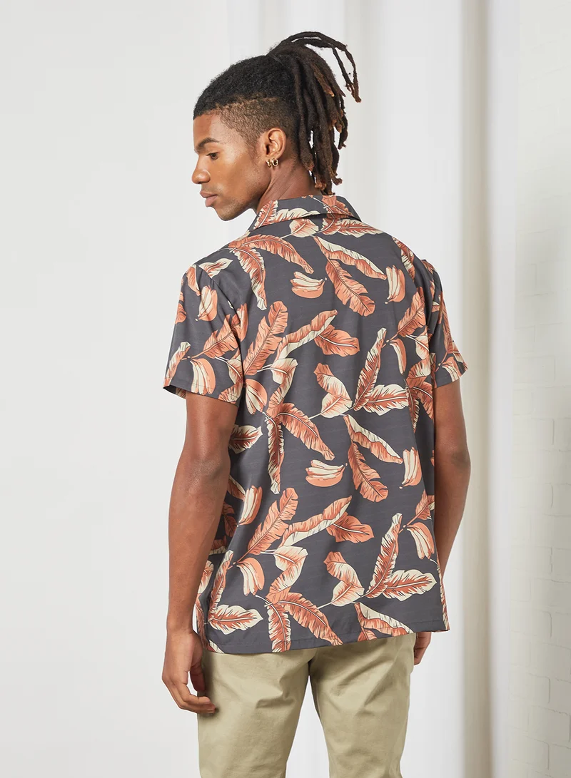 STATE 8 Tropical Print Shirt Multicolour
