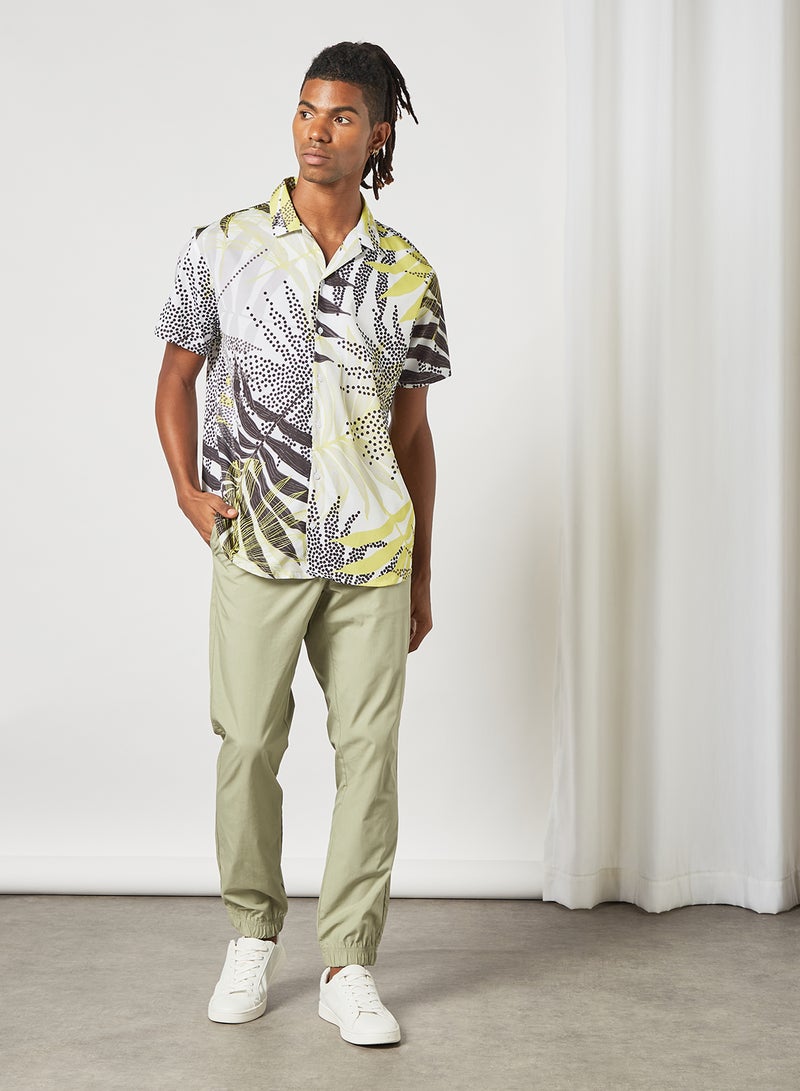 STATE 8 - Palm Print Shirt Multicolour - Image 1
