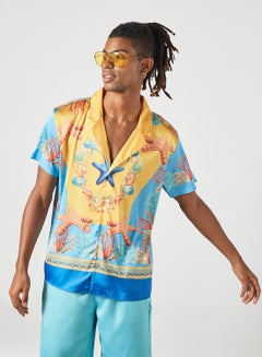 STATE 8 Shell Print Shirt Multicolour  - Image 1