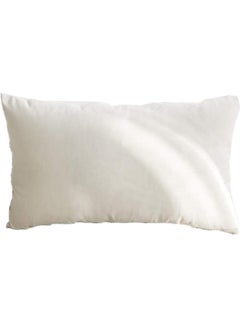 PENHALIGON'S Simple Velvet Decorative Pillow White  - Image 1