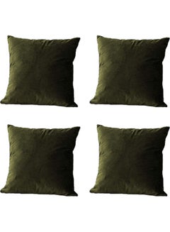 PENHALIGON'S 4-Piece Velvet Decorative Cushion Green  - Image 1