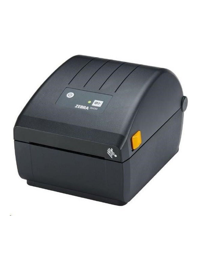 ZEBRA USB Connected Barcode Printer Black  - Image 2