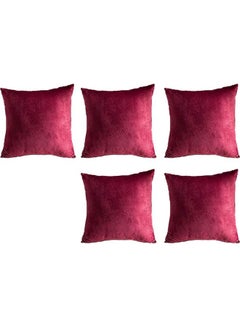 PENHALIGON'S 5-Piece Velvet Decorative Cushion Red  - Image 1