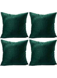 PENHALIGON'S 4-Piece Velvet Decorative Filled Cushion Green  - Image 1