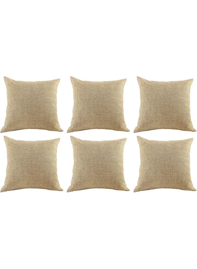 PENHALIGON'S - 6-Piece Decorative Filled Cushion Beige - Image 1