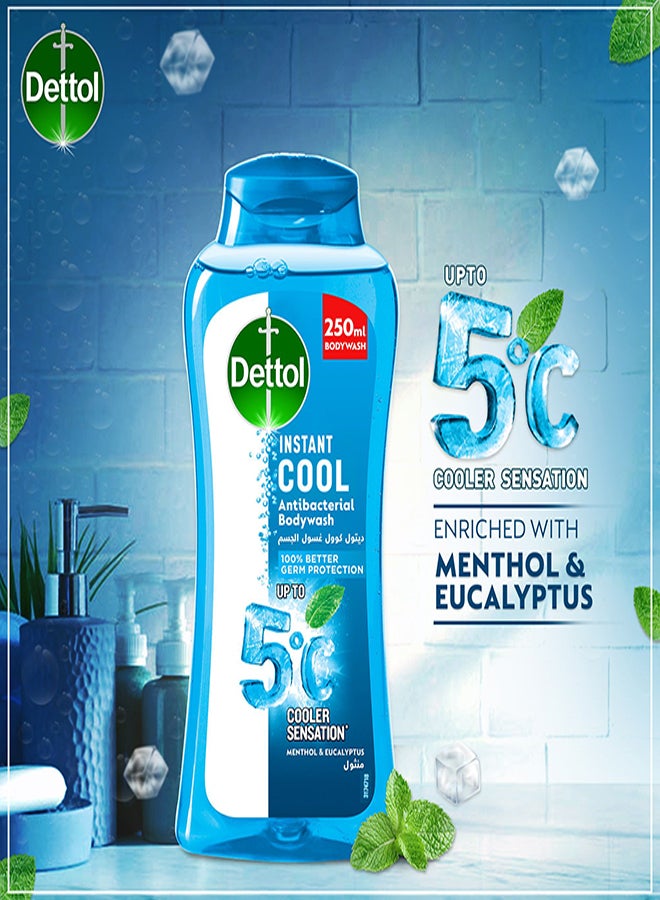 ديتول غسول الجسم المضاد للبكتيريا بالنعناع والأوكالبتوس الفوري - عبوة مزدوجة - Image 4