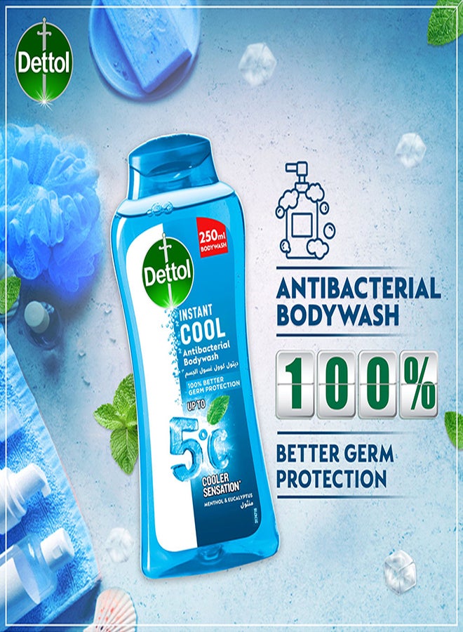 ديتول غسول الجسم المضاد للبكتيريا بالنعناع والأوكالبتوس الفوري - عبوة مزدوجة - Image 5