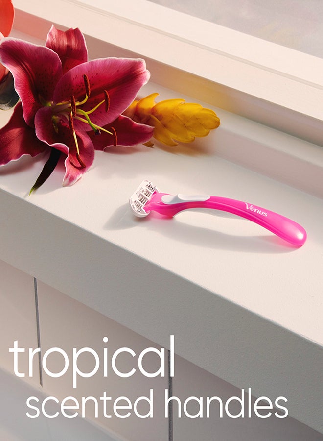 Venus Tropical Disposable Razor 6 Pieces  - Image 4
