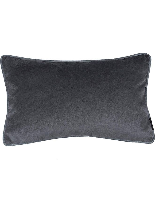 PENHALIGON'S Velvet Decorative Cushion Dark Grey  - Image 1
