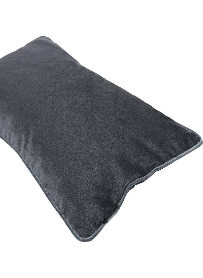 PENHALIGON'S Velvet Decorative Cushion Dark Grey  - Image 2