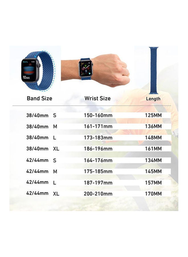 PROMATE High Tensile Nylon Braided Loop Strap Fusion-40XL Blue  - Image 2