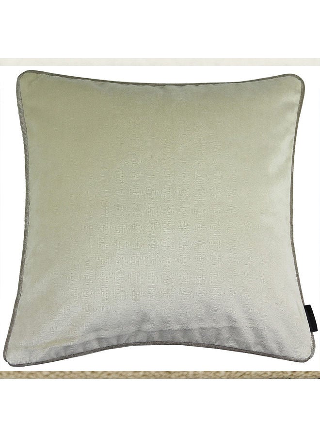 PENHALIGON'S Velvet Decorative Cushion Beige  - Image 1