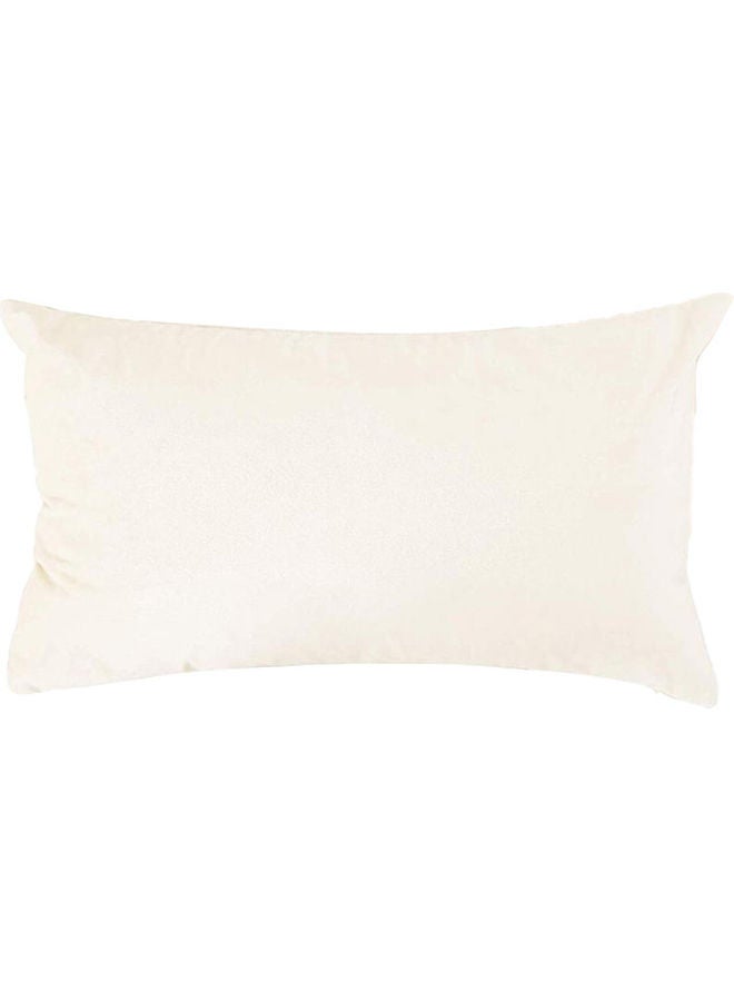 PENHALIGON'S Simple Velvet Decorative Pillow White  - Image 1