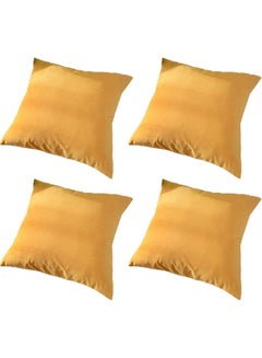 PENHALIGON'S 4-Piece Velvet Decorative Cushion Golden  - Image 1