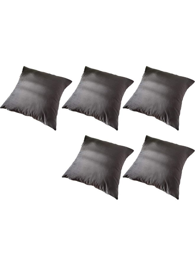 PENHALIGON'S 5-Piece Velvet Decorative Filled Cushion Grey - Image 1
